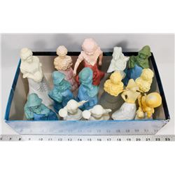 VINTAGE COLLECTION OF LADY AVON BOTTLES.