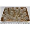 Image 1 : LOT OF GLASS INSULATORS.