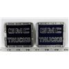 Image 1 : TWO GMC TRUCKS BELT BUCKLES