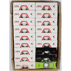 FLAT OF CALLAWAY HEX RECLAIMED GOLF BALLS.