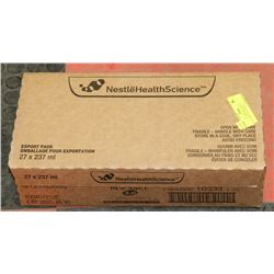 CASE OF 27X237ML NESTLE RESOURCE 2.0 VANILLA