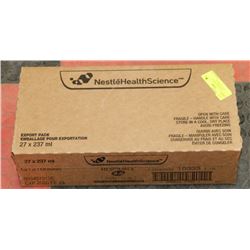 CASE OF 27X237ML NESTLE RESOURCE 2.0 VANILLA
