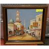 Image 1 : PAINTING OF MIDDLE EASTERN SCENE.