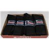 Image 1 : LOT OF 12 NEW MENS BLACK CREW SOCKS
