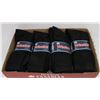 Image 1 : LOT OF 12 NEW MENS BLACK CREW SOCKS