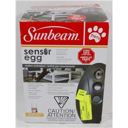 SUNBEAM SENSOR EGG CAT DETERRENT.