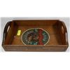 Image 1 : MOOSE HEAD SERVING TRAY.