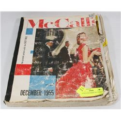MCCALLS DECEMBER 1955 CATALOG