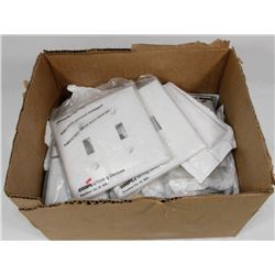 LOT OF OVER SWITCH PLATES.