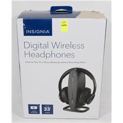 NEW INSIGNIA WIRELESS TV HEADSET