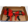 Image 1 : FLAT OF 64X150 MM TABLE CLAMPS
