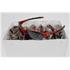 Image 1 : BOX OF RED OAKLEY STYLED SUNGLASSES WITH SMOKEY