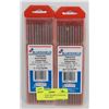 Image 1 : 2 PACKS OF BLUESHIED TUNGSTEN ELECTRODES 1/8X7"