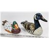 Image 1 : WOODEN DUCK FIGURES.