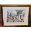 Image 1 : FRAMED RM CONDON PRINT, 1238/4950