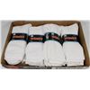 Image 1 : LOT OF 12 NEW MENS WHITE CREW SOCKS