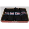Image 1 : LOT OF 12 NEW MENS BLACK CREW SOCKS