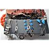 Image 1 : 22)  LOT OF 24 ALL DIFFERENT NECKLACES