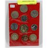 Image 1 : LOT OF ASSORTED WORLD COINS