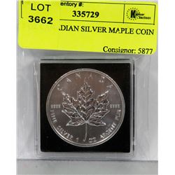 1 OZ CANADIAN SILVER MAPLE COIN