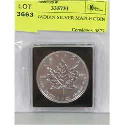 1 OZ CANADIAN SILVER MAPLE COIN