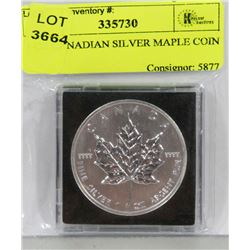 1 OZ CANADIAN SILVER MAPLE COIN