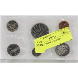 SEALED PROOF L SET 1984