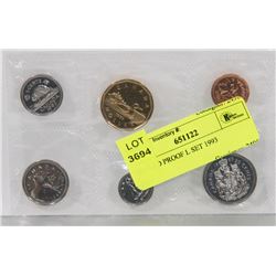 SEALED PROOF L SET 1993