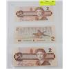 Image 1 : LOT OF 3, CANADA 1986 $2 BILLS