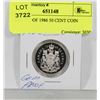 Image 1 : GEM PROOF 1986 50 CENT COIN