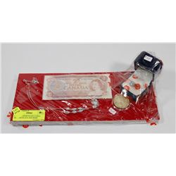 FLAT OF ASSORTED INCLUDING RING, NECKLACE AND MORE