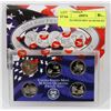 Image 1 : 2004 USA PROOF MINT QUARTER SET