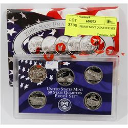 2006 USA PROOF MINT QUARTER SET