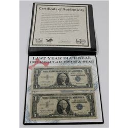 SILVER CERTIFICATE COLLECTION