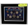 Image 1 : RARE AMERICAN SILVER COINS FRAMED