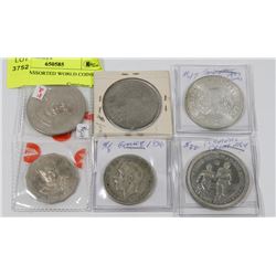LOT OF ASSORTED WORLD COINS