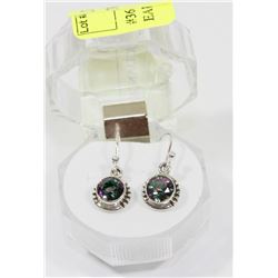 #36- RAINBOW MYSTIC DANGLING EARRINGS