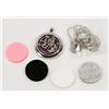 Image 1 : NEW! ESSENTIAL OIL DIFFUSER LOCKET PENDANT SET