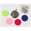 Image 1 : NEW! ESSENTIAL OIL DIFFUSER LOCKET PENDANT SET