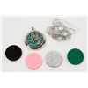 Image 1 : NEW! ESSENTIAL OIL DIFFUSER LOCKET PENDANT SET