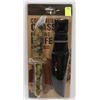 Image 1 : NEW! 9.5" SURVIVAL KNIFE WITH SHEATH