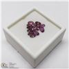 Image 2 : 20) GENUINE GARNETS, OVAL, APPROX 4 CTS