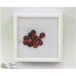 134) GENUINE GARNETS, ROUNDS, APPROX 4 CTS