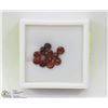 Image 1 : 134) GENUINE GARNETS, ROUNDS, APPROX 4 CTS