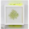 Image 1 : 148) GENUINE PERIDOTS, 2-4MM ROUNDS, APPROX 4 CTS