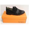 Image 1 : MIZ MOOZ NYC SZ 6 BLACK THEO LEATHER LOAFER