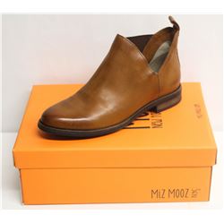 MIZ MOOZ NYC SZ 6 BRANDY TAFFY LEATHER BOOT