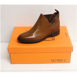 MIZ MOOZ NYC SZ 8.5 BRANDY TAFFY LEATHER BOOT