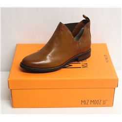 MIZ MOOZ NYC SZ 8.5 BRANDY TAFFY LEATHER BOOT