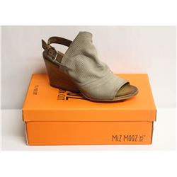 MIZ MOOZ NYC SZ 9.5  PEBBLE KONA LEATHER